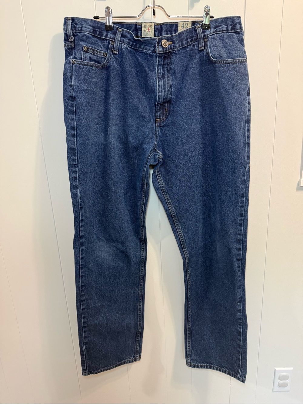 Redhead Men's Dark Blue Jeans 42 34 Denim 100% Cotton